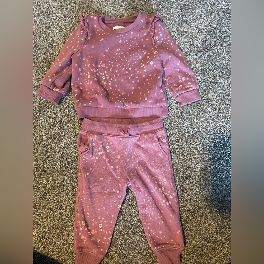 OshKosh B'gosh Purple matching set